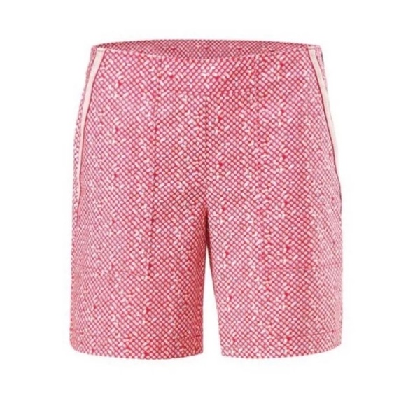 CAbi Pink and Red Dot Print Picnic Shorts Style 5121 Size 4 - Picture 3 of 9